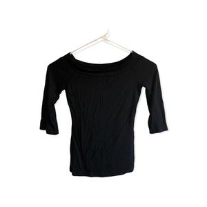 ASOS boat neck crop top - US 2